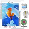5D DIY воздушный шар вышивка крестиком стразы Алмазный рисунок вышивка мозаика домашний декор
