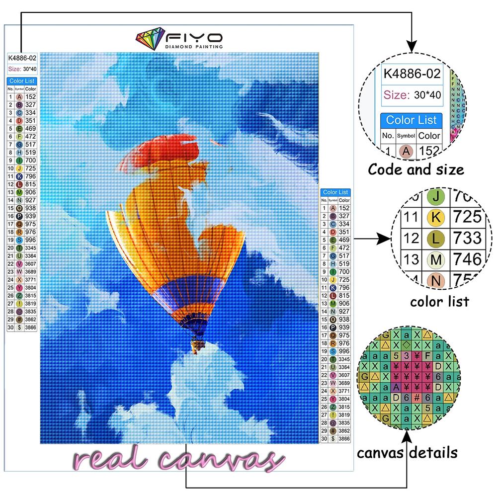 5D DIY воздушный шар вышивка крестиком стразы Алмазный рисунок вышивка мозаика домашний декор