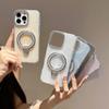 Эпоксидный градиентный блеск Подходит для чехла для телефона iPhone 16 Pro Max Apple 17 Стразы Вращающаяся подставка 14/15