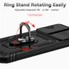 Для Motorola Moto G31 G41 Чехол Магнитный Металлический Держатель-Кольцо Бронированные Чехлы Для Moto G 31 41 MotoG31 MotoG41 Защитная Крышка со Слайд-Объективом