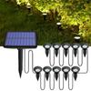 Outdoor Solar Lights Pathway Patio Lawn Ground Lamp IP65 Waterproof Landscape Spotlights Garden Decoration Outdoor Lights