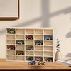 Wood Toy Car Display Rack Shelf Birthday Gift Collectibles Model Cars Organizer