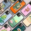 Cute Frog Cartoon Magnetic Phone Case For APPLE iPhone 17 Air 16 14 13 12 Pro Max 15 Plus Wireless Charge With MagSafe Cover