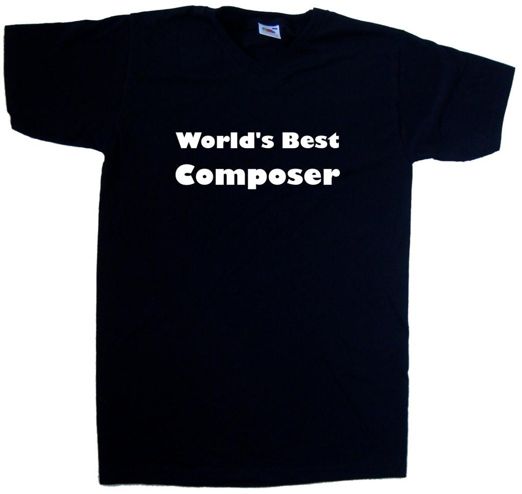 World'S Best Composer V-Neck T-Shirt