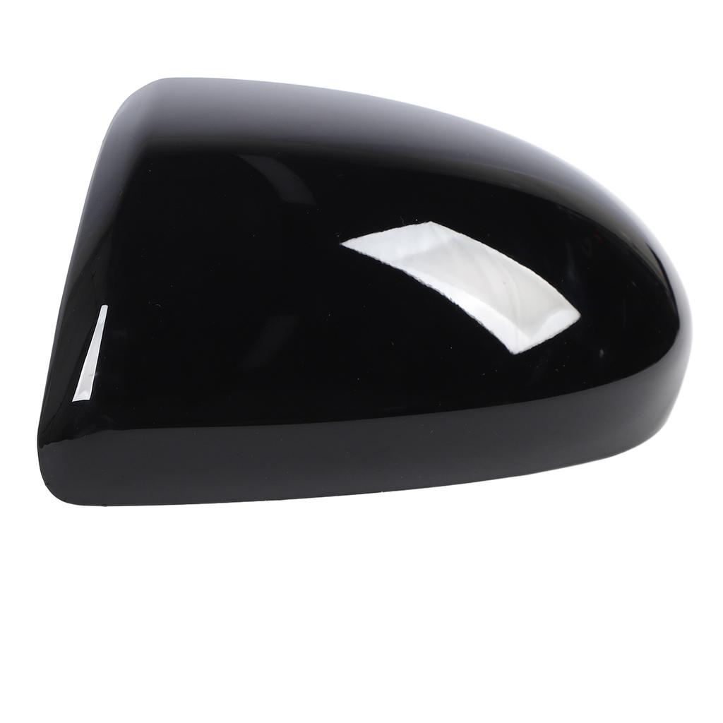 Side Mirror Cover Plastic Weather Resistant Exterior Rearview Mirror Cover Cap Black Left