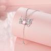 Дневное ожерелье Covenant Butterfly Pull, женское, легкое, роскошное, нишевое, дизайн, цепочка на ключицу, цирконовое ожерелье
