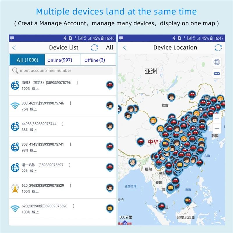 4G GPS-трекер Автомобиль Велосипед Питомец Сумка GPS-локатор Бесплатное приложение Магнит Автомобиль 4G GPS-устройство слежения 3000/6000/10000 мАч