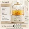 Bear 1L All-Glass Multi-Function Health Kettle CN plug (adapter included)