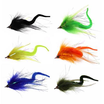 1 шт. рыболовные приманки хвост дракона Muskie Bass рыболовная приманка щука муха марабу мускусная приманка для троллинга форель лосось стример