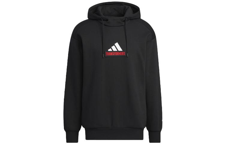 adidas X Transformers, Коллекция Сотрудничества Толстовки Мужские Черный С Капюшоном Умеренный Обычный HM7446
