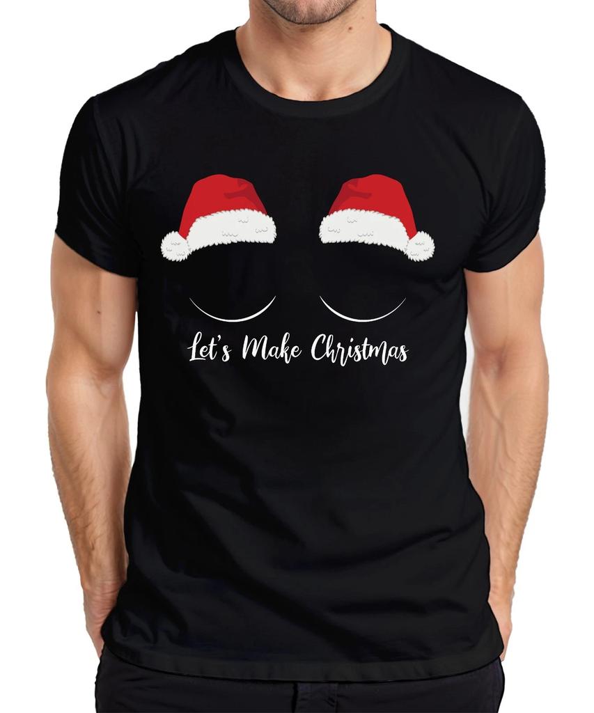Let's Make Christmas - Christmas Xmas Gift Xmas Mens T-Shirt-