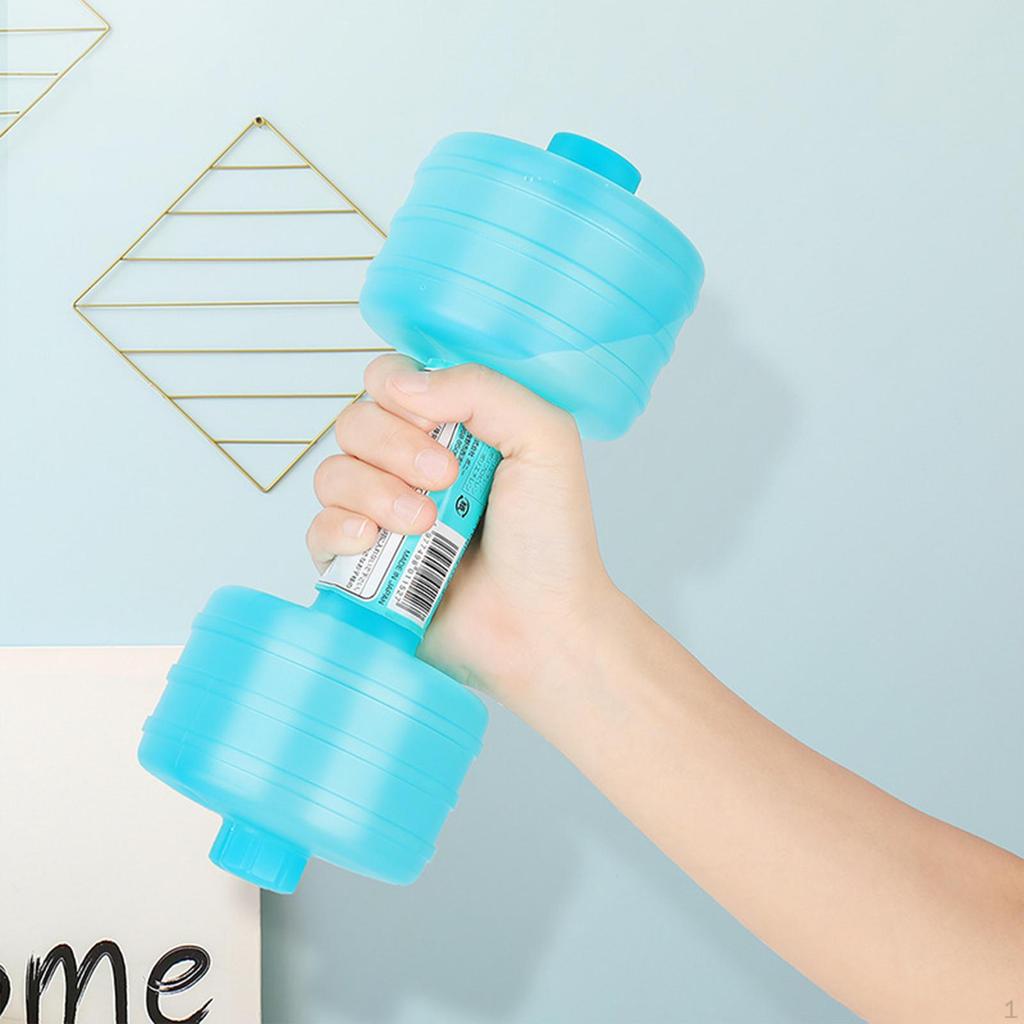 Портативное фитнес-оборудование с гантелями с двойной крышкой для тренировок в офисе, длиной 10 дюймов, многоцелевое, 1 кг