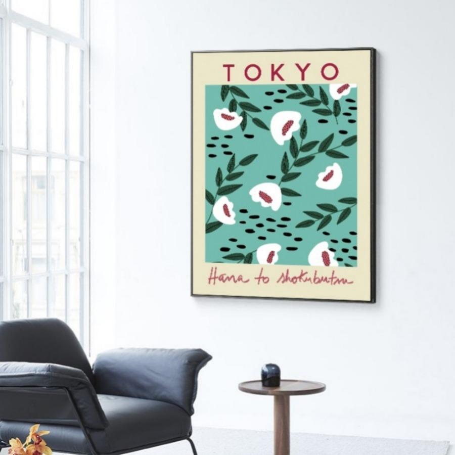 Amsterdam Tokyo Milano London Stockholm Flower Market Boho Art Canvas Painting Posters Prints Wall Pictures Living Room Decor No Frame