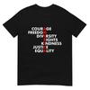 Future Culture Apparel Унисекс Взрослые Черная Анти-Трамп Сопротивление Политическая Футболка