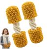 Warm Cheese Stick Scarf Cute Long Neck Scarves Children Gift Thermal Neck Warmer  Foodies Gift