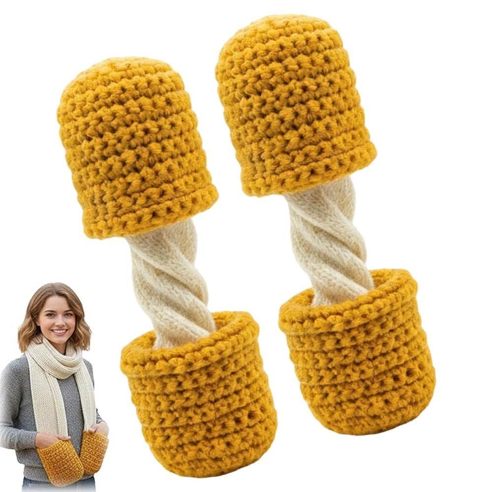 Warm Cheese Stick Scarf Cute Long Neck Scarves Children Gift Thermal Neck Warmer Foodies Gift