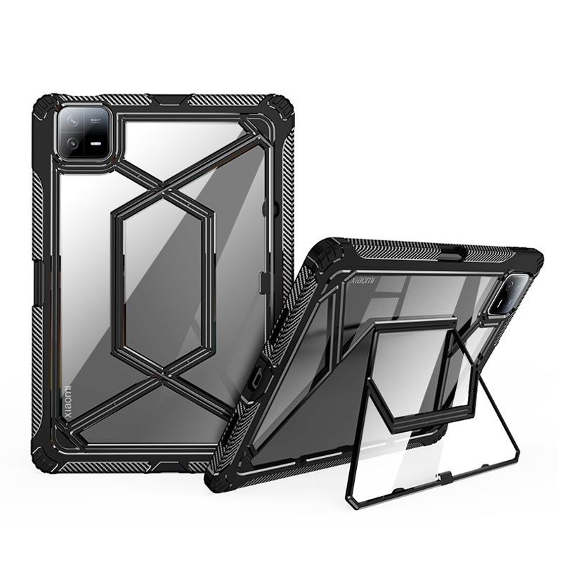 Чехол для планшета Xiaomi Pad 6 Pro, 11 дюймов, прозрачный магнитный чехол-подставка с кристаллами для Xiaomi Mi Pad 6, 2 в 1, жесткий чехол с невидимым кронштейном