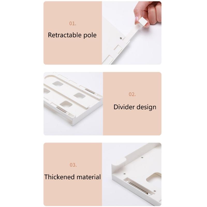 Refrigerator Slide Under Shelf Can Dispenser Hangings Drawer Storage Rack for Cans Beverages Holder Organizer Container