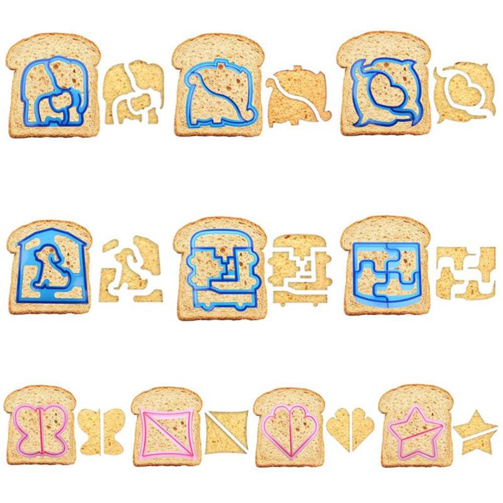 Roamtic Fashion Kitchen Toast Bread Star Sandwich Cutter Cake DIY Shape Dolphin Butterfly Maker Mold