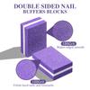 Губка для полировки ногтей Мини квадратная двухсторонняя пилка для полировки и восстановления ногтей Тофу Блок