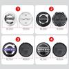 4PCS 64mm ABS Car Wheel Hub Center Cap Logo Emblem Dustproof Cover for Volvo RDESIGN XC60 XC90 V60 V40 XC40 V50 S60 V70 C70 AWD