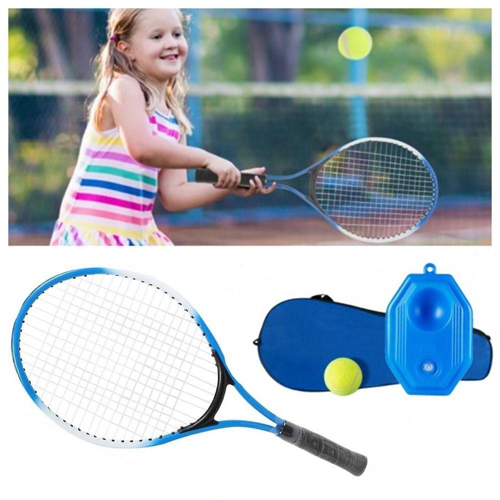 Портативный теннисный тренажер Rebound Single теннисные ракетки набор для начинающих спортивные игры игрушки для детей
