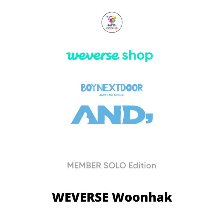 Выберите первый сингл POB BOYNEXTDOOR JAPAN [AND,] Solo Jacket Edition