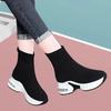Hot Sales Inside Elevating Socks Elastic Knit Women's Boots Mid-leg Socks Ankle All-in-one Boots