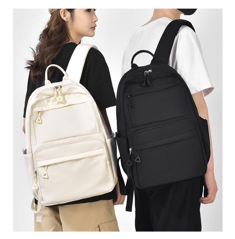 Простой студенческий рюкзак в корейском стиле - большая вместимость для учеников средних школ и колледжей