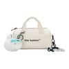 New Fabric Shoulder Bag, Crossbody Bag, Handbag Unisex White LAB52403-SST