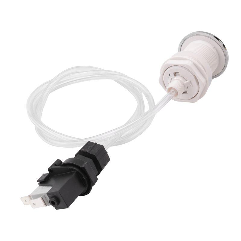 Premium-16A Bath Tub Spa Waste Button Air Switch Push Button Garbage Disposal Self-Lock Air Switch Push Button