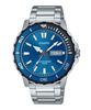 Standard Analog Stainless Steel Blue Dial Quartz MTD-125D-2A1V 100M Men's Watch