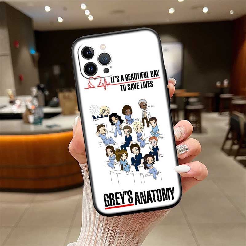 UP33 Grey's Anatomy New High-End Shell Phone Case for Redmi Note 13 14 Pro+ Plus A3 A3X 13X 13C 13R 14S 14C 14R