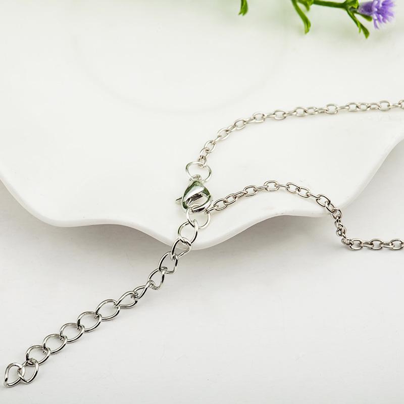 Korean 8-Shaped Pendant Clavicle Necklace