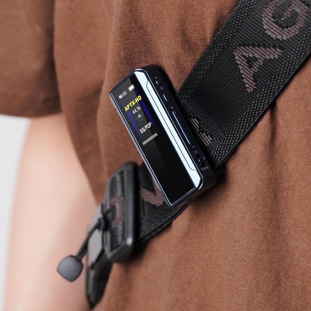 FIIO BTR13 Синий Bluetooth ЦАП-усилитель с QCC5125 Hi-Res Глобальный PEQ, LDAC, aptX, 3,5 мм 4,4 мм Балансный