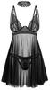 Obsessive - Sexy Babydoll with Thong and Choker Donarella XL/2XL