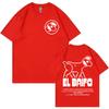Rapper Quevedo El Baifo Double Sided Graphic T Shirts Unisex Unisex Hip Hop Vintage Summer Tshirt Fashion Casual Oversized Tshirts
