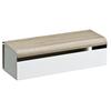 Miyatake Seisakusho Cord Box 38cm x 13cm x 11cm Fully NA TEEL, (W) (D) (H), Natural, Assembled, CB-700M