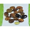 253Cts. Natural Onyx Agate Oval Cabochon Loose Gemstone 16Pcs Lot A-569