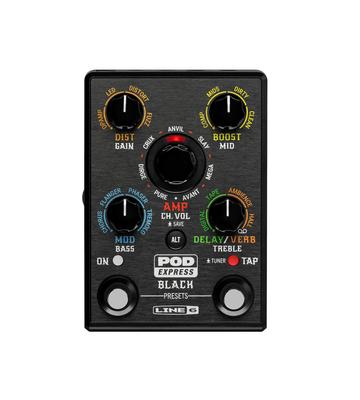 Line 6 Процессор-симулятор усилителя POD EXPRESS GUITAR BLK Усилитель/Эффекты Мультиэффектор