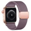 Магнитный петлевой ремешок для Apple Watch 40мм 44мм 45мм 49мм 41мм, нейлоновый браслет-скранчи для iwatch Series ultra 2 9 3 6 7 8 se 10