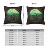 Let'S Have An Adventure Square Pillowcase Polyester Linen Velvet Pattern Zip Decorative Pillow Case Room Cushion Cover 18"