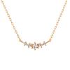 Yondo K10 Pink Gold Necklace Diamond 151336123118 Canal4℃ (Canal Sea) (PG)