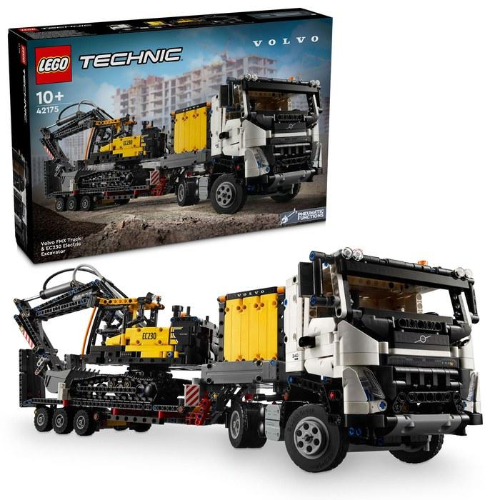 LEGO Technic Volvo FMX Truck & EC230 Electric Excavator 42175 (Multicolor)