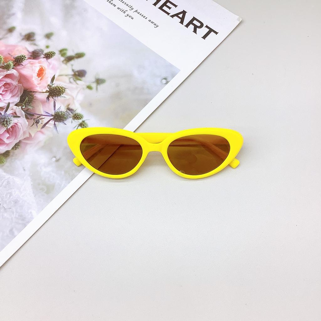 Модные детские солнцезащитные очки в милой овальной оправе с защитой от солнца и ультрафиолета, солнцезащитные очки для девочек и мальчиков