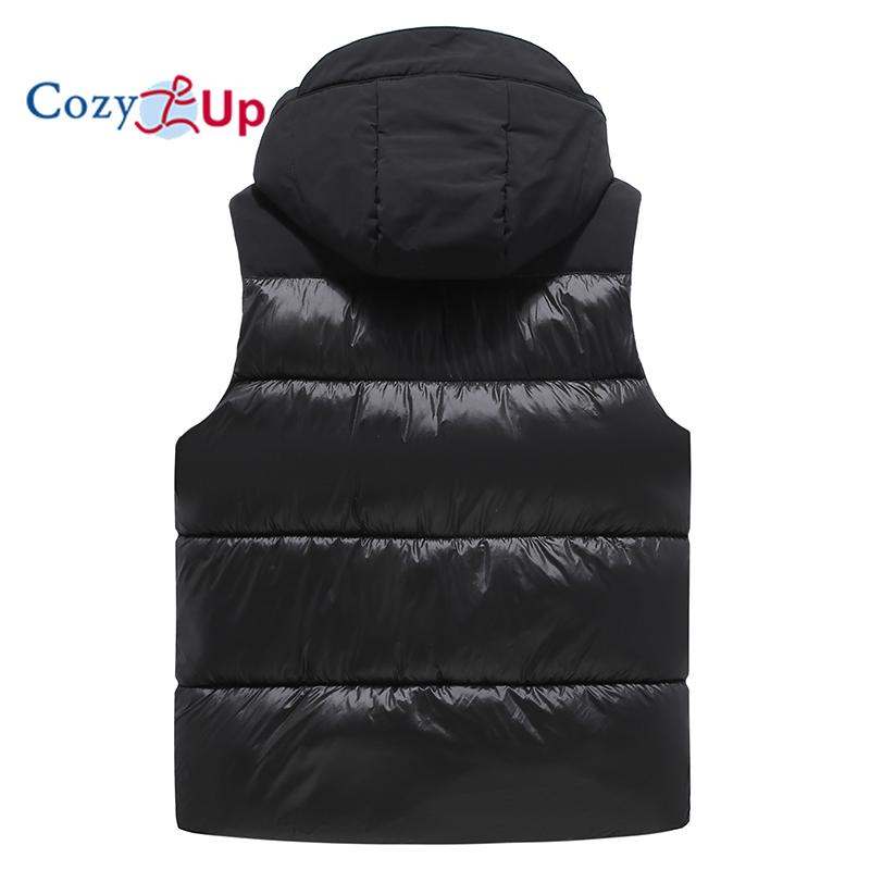 Cozy Up Мужской легкий пуховик с капюшоном