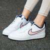 Nike Court Borough Low 2 SE Кожа Повседневные Удобные Нескользящие Легкие Амортизирующие Низкие Детские Кеды для Скейтбординга Детские кроссовки DB3090-100