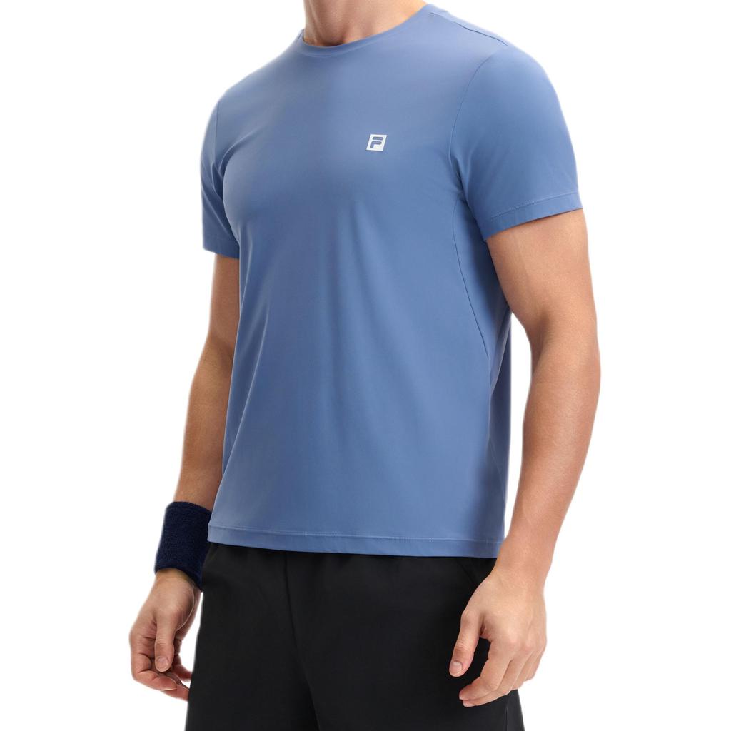 Men's T-Shirt FILA Fitness T Shirt Men's Moonlight Blue