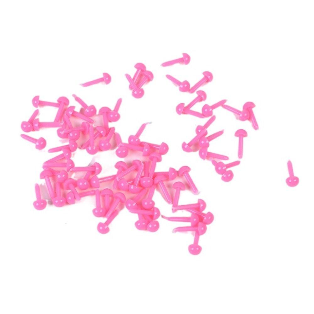 200Pcs 3/4/5/6 Mm Mini Safety Eyes Plastic Dolls Accessories New Doll Eyes Plush Toys
