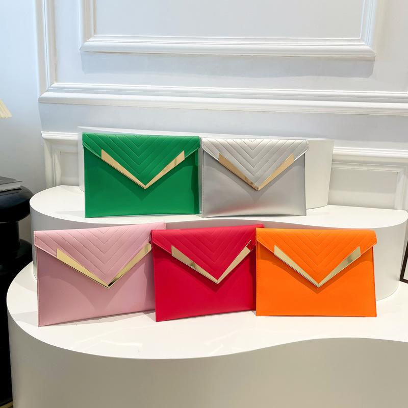 Женская сумка-клатч Niche с пайетками 2024 года, новая модная сумка-конверт для мобильного телефона в иностранном стиле с вышивкой нитью из твила